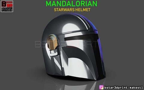 MANDALORIAN HELMET - STAR WARS movie 2019