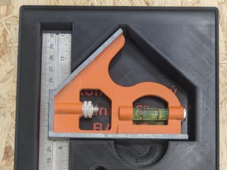 Gridfinity 4x8x4U combined box for scissors&Bahco