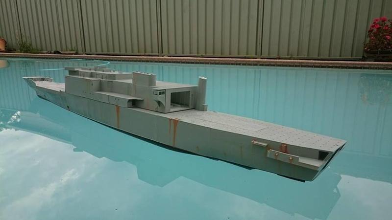 72nd scale RAN LPA Manoora and Kanimbla