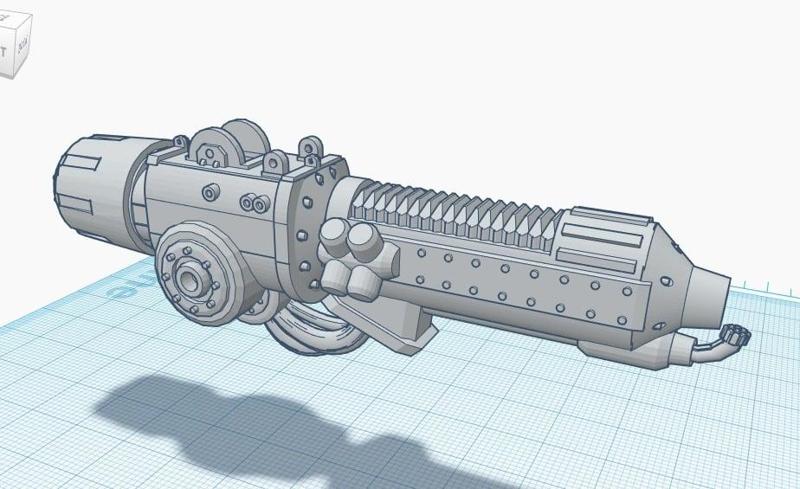 Imperial Knight Castellan Plasma Incinerator 