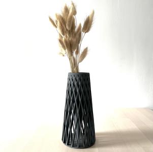 Funnel vase rhombus