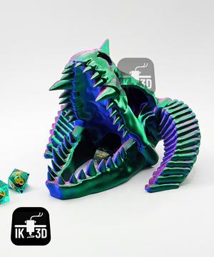 Dragon Skull Dice Tower / No Supports