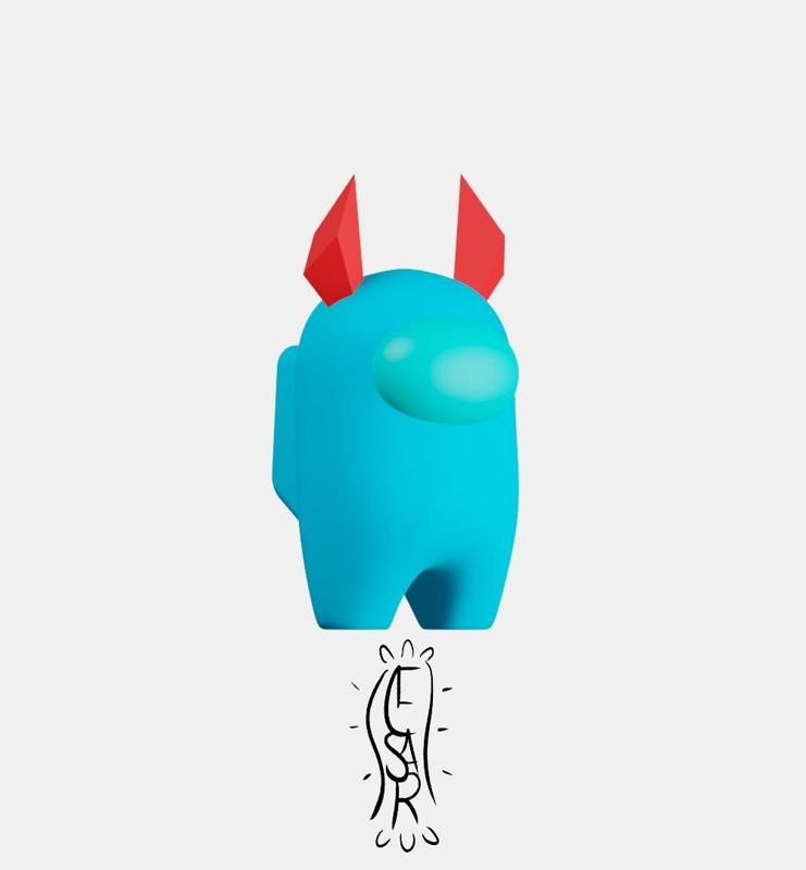 Among Us Horns/ support free!