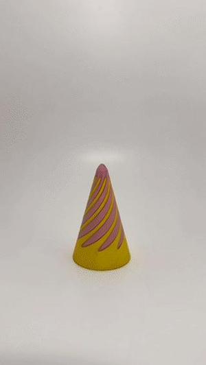 MINI Vortex Thread Passthrough Fidget - Simple
