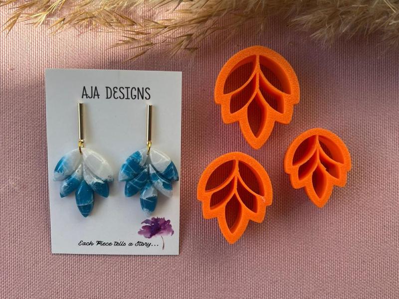 Polymer Clay Earring Mold 13