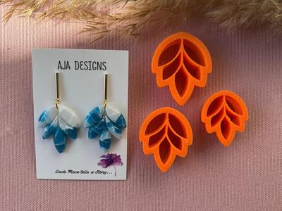 Polymer Clay Earring Mold 13