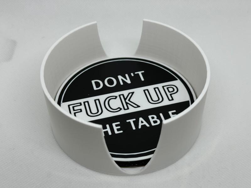 Drink Beer Cup Coaster