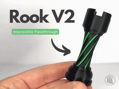 Rook V2 Chess Piece Impossible Passthrough