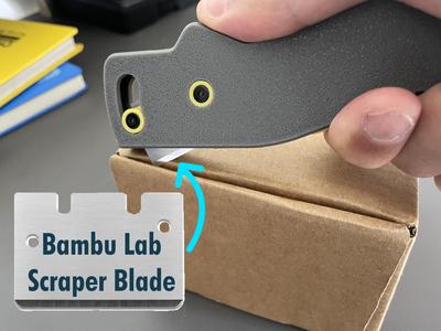 Safety Box Opener (Bambu Scraper)