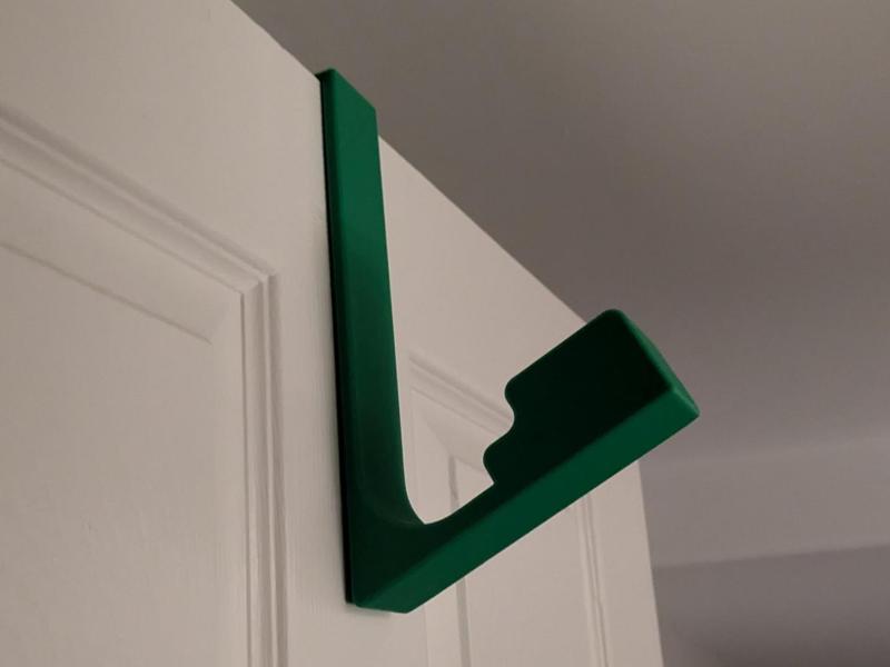 Motorcycle Helmet Hanger - Over Door