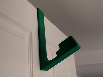 Motorcycle Helmet Hanger - Over Door