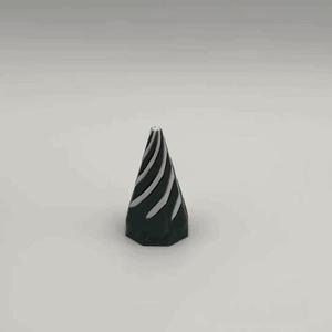 Spiral/Helix Fidget Toy V7 Octagonal w/ Wide Base