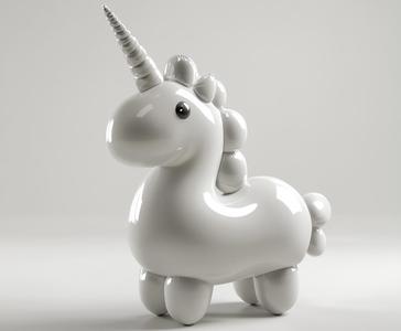 Unicorn Balloon Animal Style Unicorn