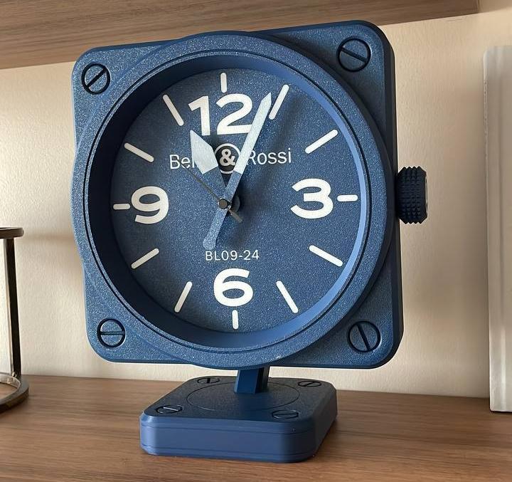 Square Time Elite Clock (Bell & Ross inspired)