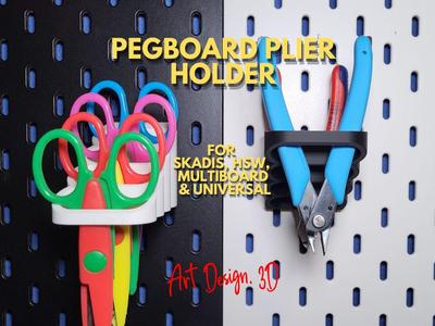 Pegboard Plier Holder