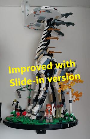 Slide-in Legos Tallneck Wall Plateau