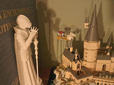 Harry Potter Chess Set Bookend