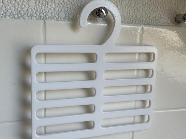 Tie Hanger-Belt Hanger- Scarf Hanger 10 openings