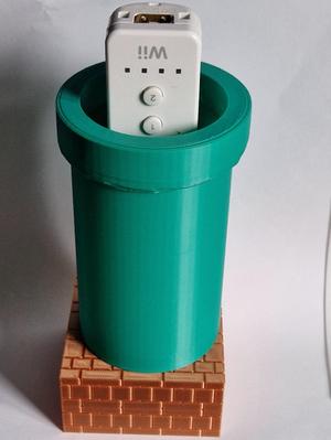 Mario Pipe Wii Remote Holder