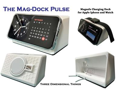 MagDock Pulse - Magnetic Phone/Watch Charging Dock