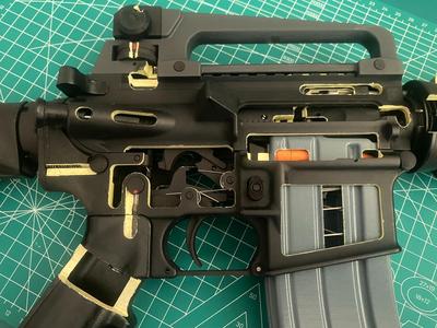 M4A1 Cutaway