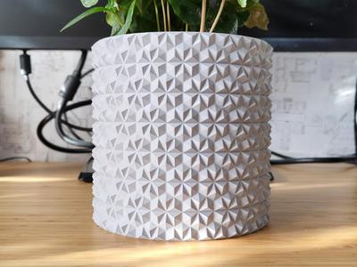 Star dust Pot and House Plant Planter - Vase mode