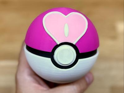 Love Ball - Pokeball - Pokemon - Fully Functional