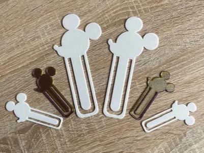 Bookmark Mickey Mouse 2 Sizes Books Magazine Kids