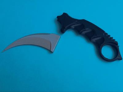 Karambit 2 parts, no AMS (CS2 Knife)counter strike
