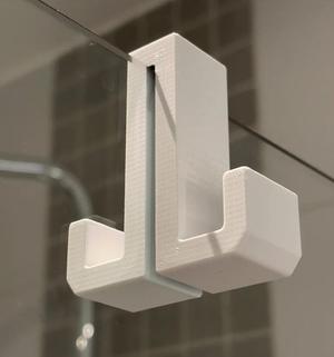 Shower cubicle two-sided hook - different sizes 