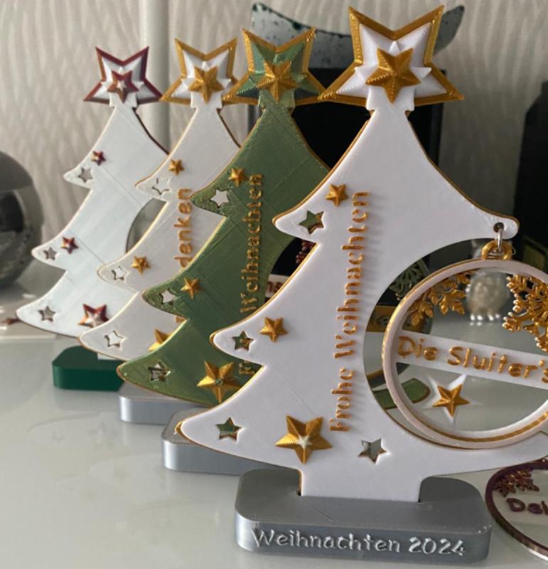 Christmas tree with Name customized