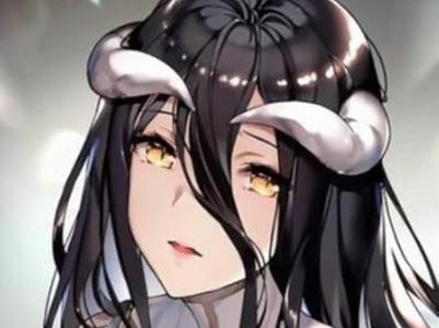 Overlord Albedo horns demon