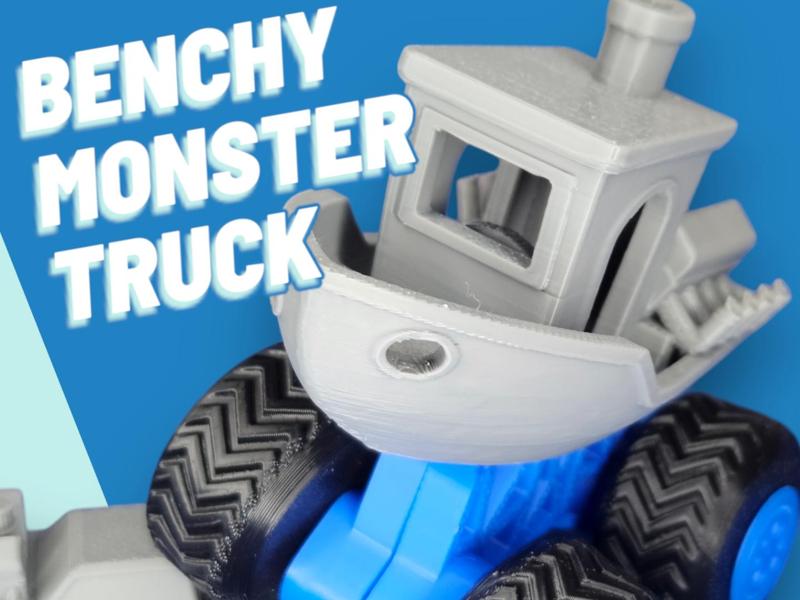 Monster Truck Benchy