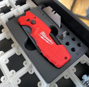 Milwaukee fastback knife Gridfinity