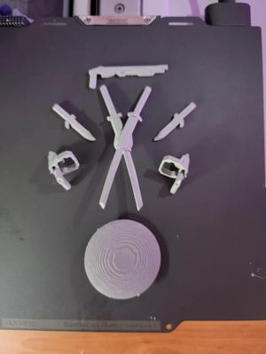 Dummy 13 weapons' kit card 