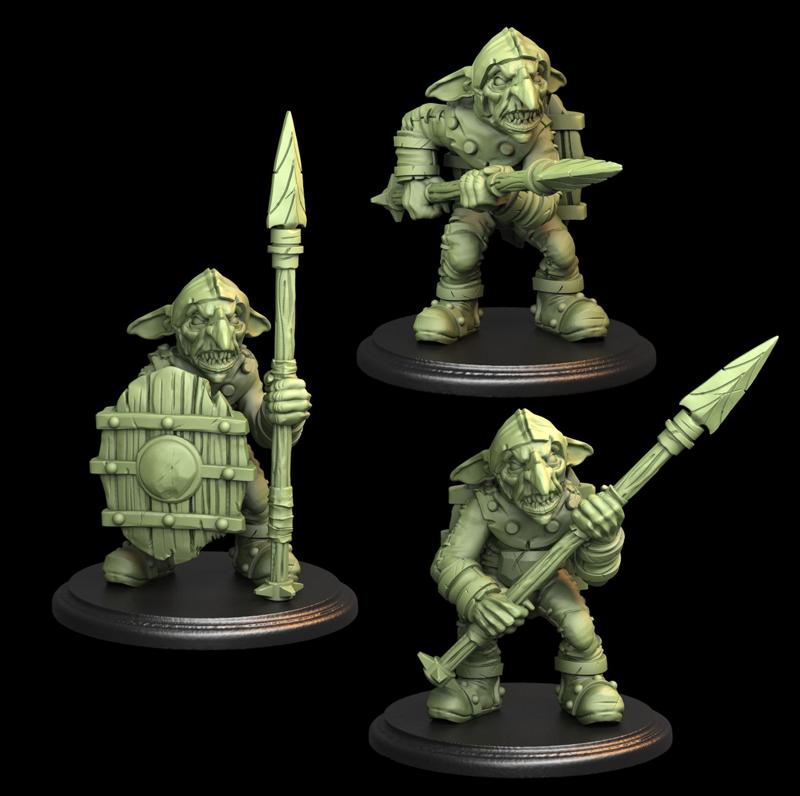 3x Goblins