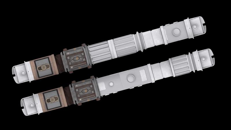 Star Wars Jedi: Fallen Order - Valor and Wisdom Lightsaber (Game Model)