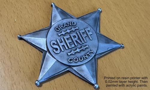 Sheriff's Badge (Star) Remix