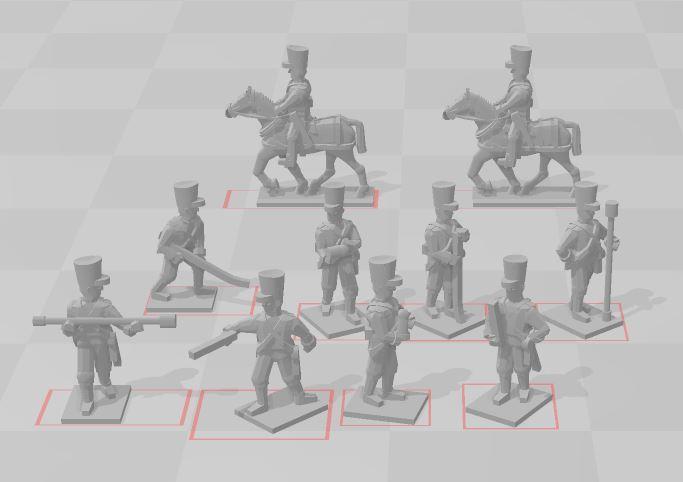 1-100 Prussian 1815 Artillery and Other (re-upload)