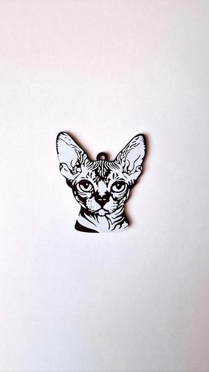 Devon REx keychain