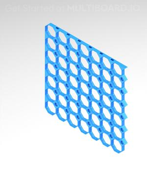 7x7 Top Left Corner - Multiboard Border Tile