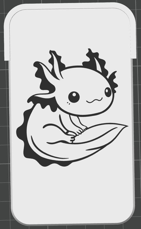 Axolotl 1 Diamond Dot Tray