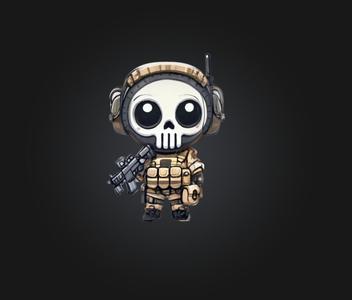 Call of Duty cute Ghost