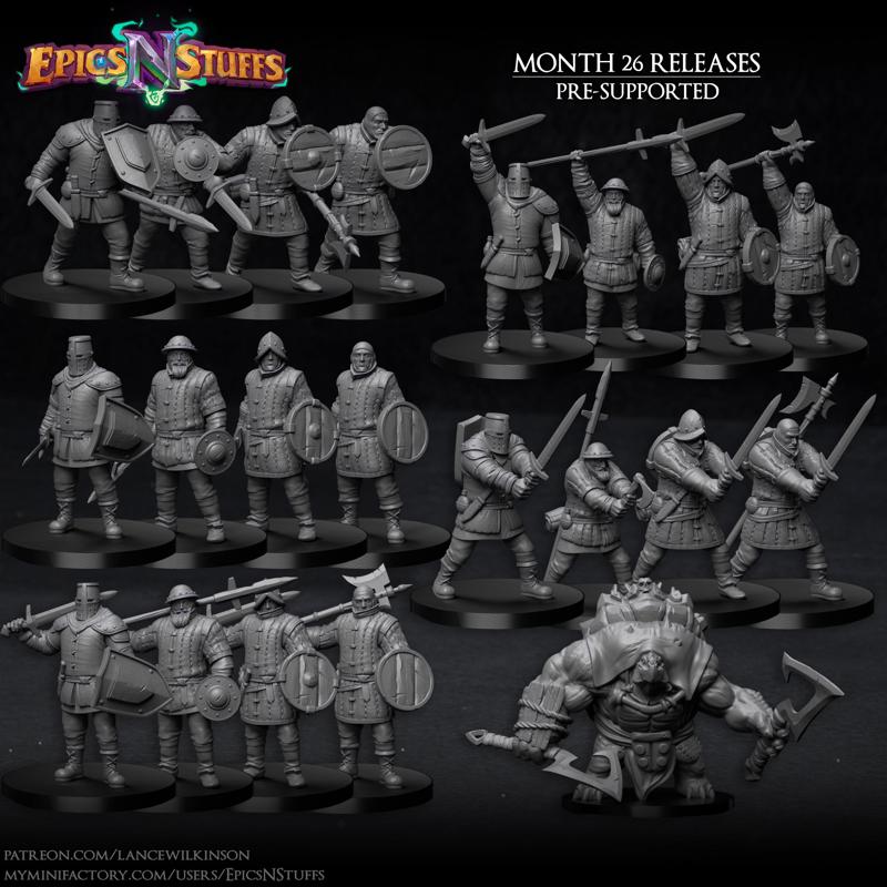 Epics 'N' Stuffs Month 26 Releases - pre-supported
