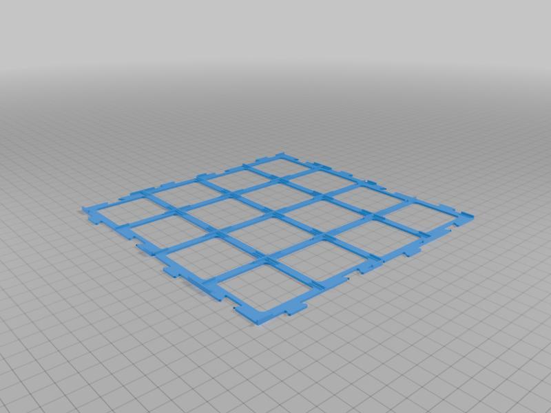 4x4 Karak / Carcassonne tile grid