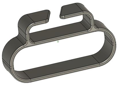 Kabel Organizer für HP Laptop Netzteil / Cable Organizer for HP Laptop Power Supply