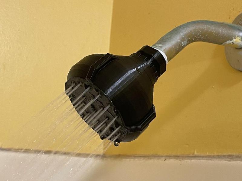 Shower Head with Water Reducer