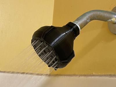 Shower Head with Water Reducer
