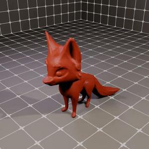 Cute Cartoon fox