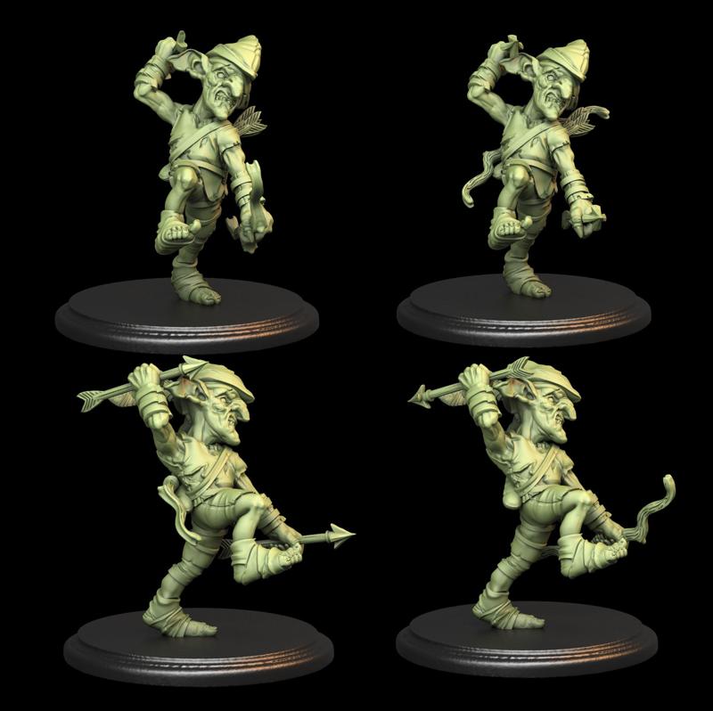 Goblin Archer/Arrow Thrower x2
